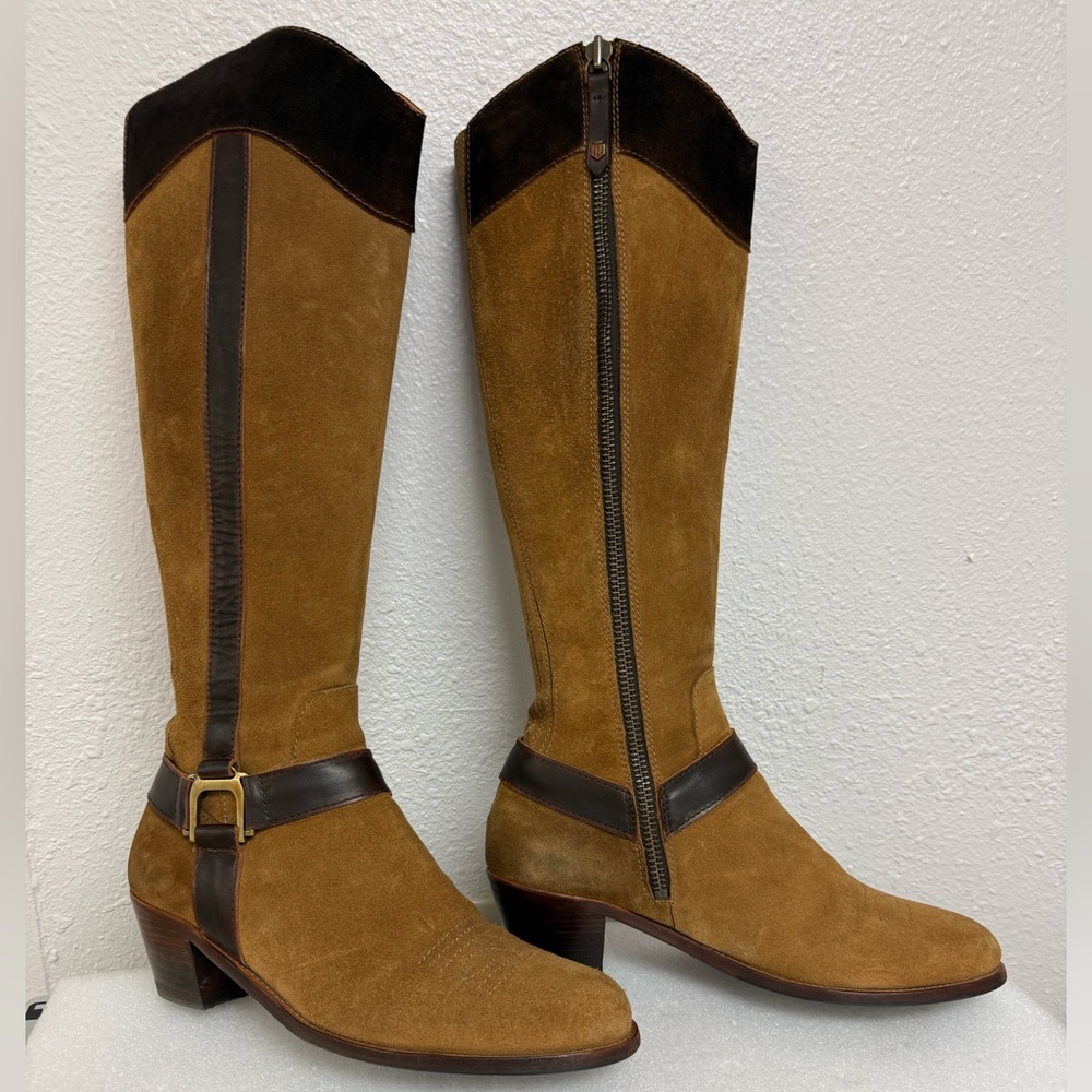 Beautiful Fairfax & Favor Burnham Suede Boots Euro size 43/U.S size 11 - Picture 5 of 10